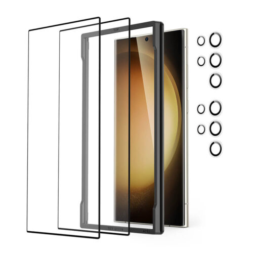 (4-Pack) ESR Set Tempered Glass +  9H Camera Lens Clear Samsung Galaxy S23 Ultra ΠΡΟΣΤΑΣΙΑ ΟΘΟΝΗΣ ESR