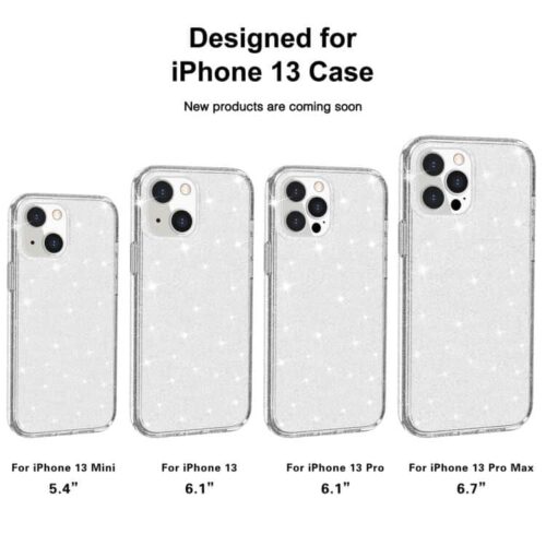 OEM iPhone 13 Glitter Powder Clear Case ΘΗΚΕΣ ΟΕΜ