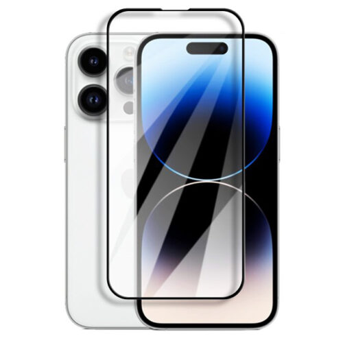 21D Full Glue Tempered Glass iPhone 14 Pro Max ΠΡΟΣΤΑΣΙΑ ΟΘΟΝΗΣ OEM
