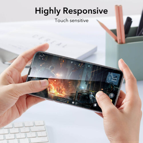 ESR Premium Quality Tempered Glass iPhone 14 Pro (2-Pack With Easy Installation Frame) ΠΡΟΣΤΑΣΙΑ ΟΘΟΝΗΣ ESR