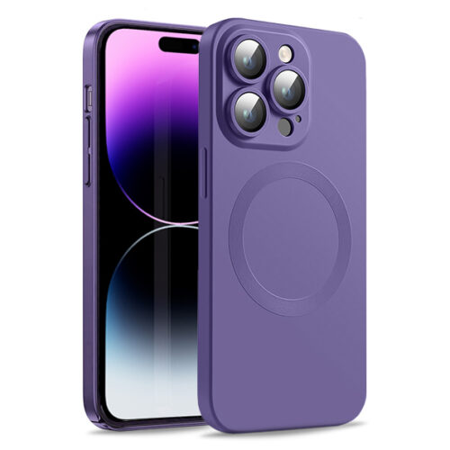 Θήκη iPhone 14 Pro Orso Magsafe Camera Lens Protection Purple ΘΗΚΕΣ OEM