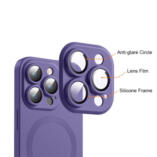 Θήκη iPhone 14 Pro Orso Magsafe Camera Lens Protection Purple ΘΗΚΕΣ OEM