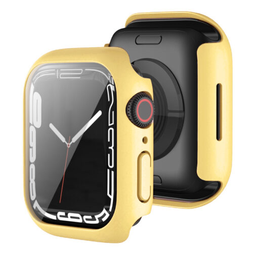 2-in-1 Hard Frame Yellow + Tempered Glass Apple Watch 42mm APPLE WATCH OEM
