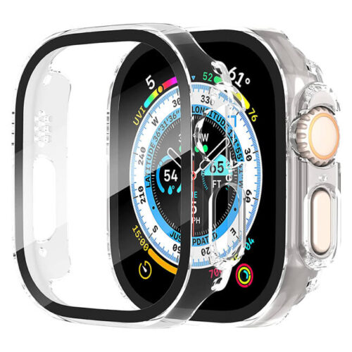 2-in-1 Hard Frame Clear + Tempered Glass Apple Watch 49mm APPLE WATCH OEM