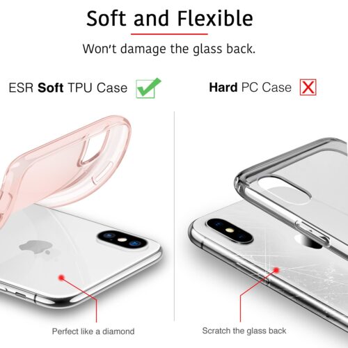 ESR iPhone X/Xs Essential Zero Pink Gold (4894240055717) ΘΗΚΕΣ ESR