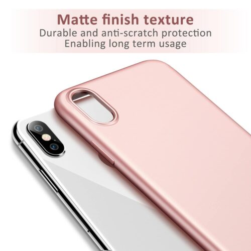 ESR iPhone X/Xs Slim Fit Matte Case Rose Gold (4894240061633) ΘΗΚΕΣ ESR