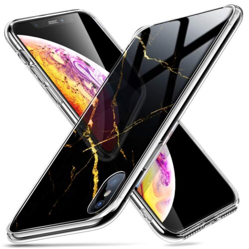 ESR iPhone X/Xs Mimic Marble Black Gold (4894240063538) ΘΗΚΕΣ ESR