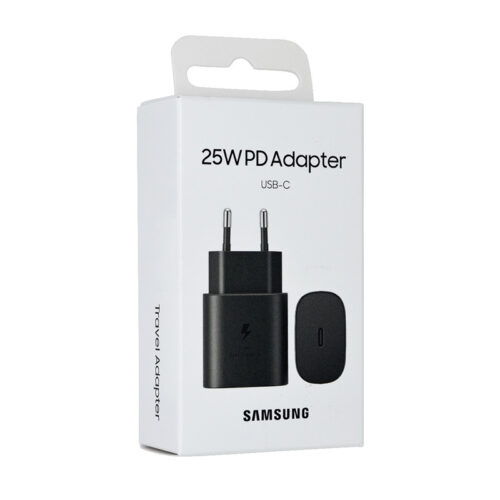Φορτιστής Samsung USB-C 25W EP-TA800EWE Μαύρο (Retail) ΑΞΕΣΟΥΑΡ Samsung Original