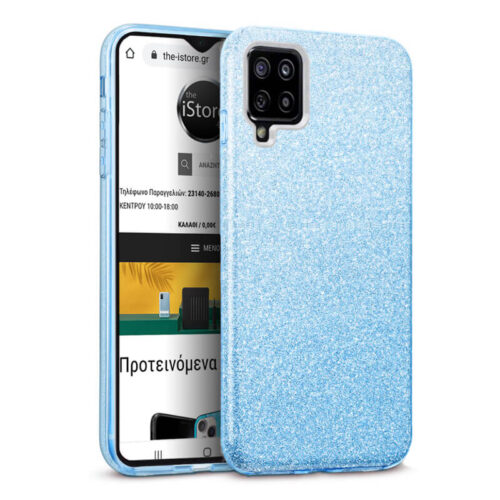 Hybrid Strass Blue Case Samsung Galaxy A22 4G ΘΗΚΕΣ OEM