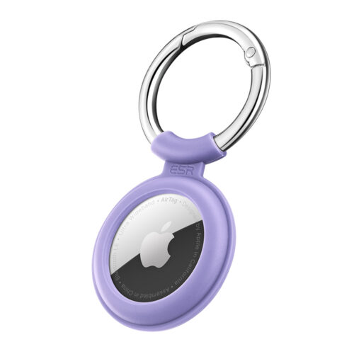 ESR AirTag Cloud Silicone Keychain Case Purple (4894240130858) ΘΗΚΕΣ ESR