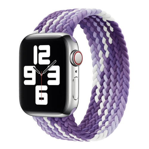 Hera Braided Weaving Purple Λουράκι για Apple Watch 38/40/41mm (Size: M) APPLE WATCH OEM