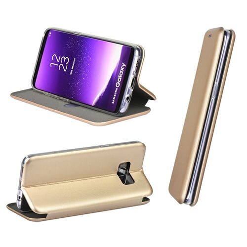 Forcell Book Elegance Case Gold Huawei P30 Lite Huawei P30 Lite Forcell