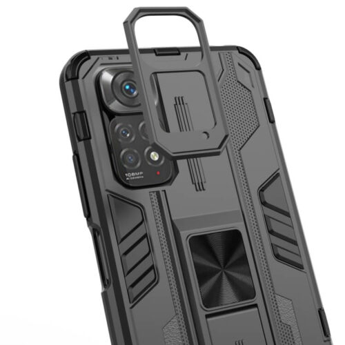Armor Combat Stand Case Black Xiaomi Redmi Note 11s 5G ΘΗΚΕΣ OEM