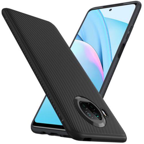 Twill Texture Black Case Xiaomi Mi 10T Lite ΘΗΚΕΣ OEM