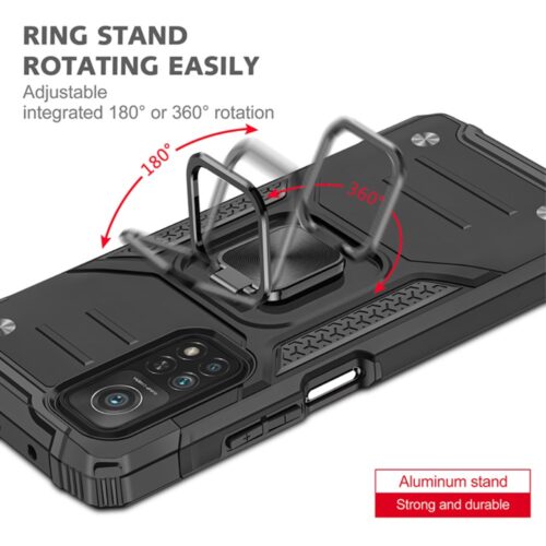 Θήκη Armor Ringstand Black Xiaomi Redmi Note 12 Pro 4G ΘΗΚΕΣ Orso