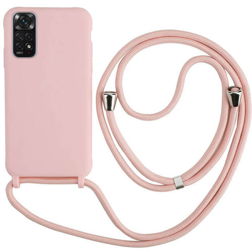 Θήκη Liquid Silicone Κορδόνι Pink Sand Xiaomi Redmi Note 12 Pro 4G ΘΗΚΕΣ Orso