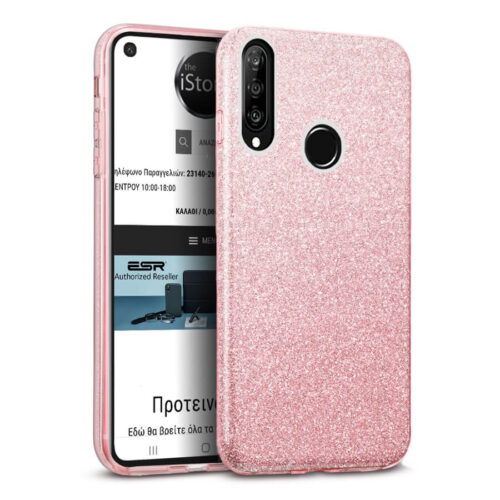 Hybrid Strass Pink Case Huawei P40 Lite E Huawei P40 Lite E Forcell