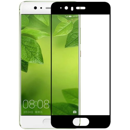 Tempered Glass Full Cover P8 Lite 2017 Μαύρο Huawei P8 Lite 2017 OEM