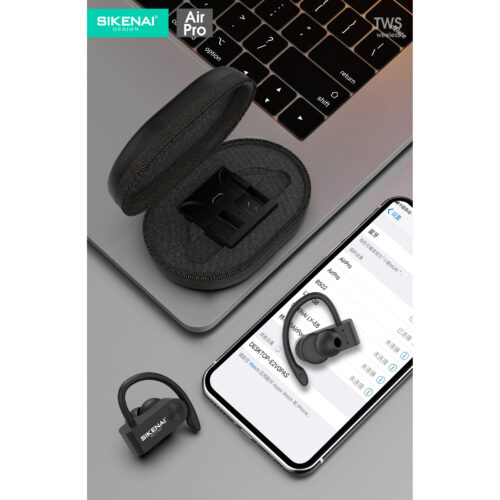 Sikenai TWS Earphones Air Pro Black ΑΚΟΥΣΤΙΚΑ-BLUETOOTH Sikenai