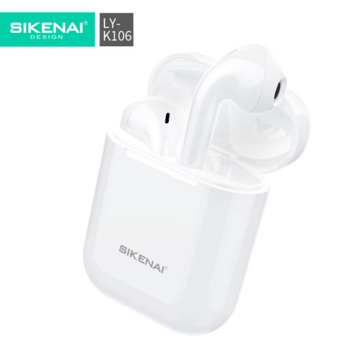 Sikenai TWS Wireless Bluetooth Headset White (LY-K106) ΑΚΟΥΣΤΙΚΑ-BLUETOOTH Sikenai
