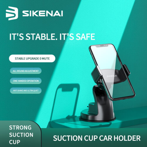 Sikenai Suction Cup Car Holder Black (XO-60) ΑΞΕΣΟΥΑΡ Sikenai