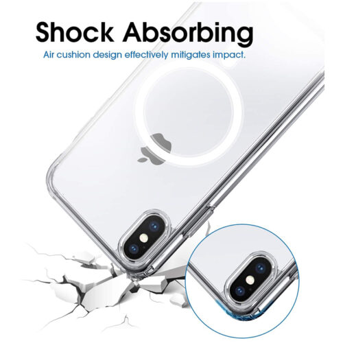 OEM iPhone X/Xs MagSafe Silicone Case Clear ΘΗΚΕΣ ΟΕΜ
