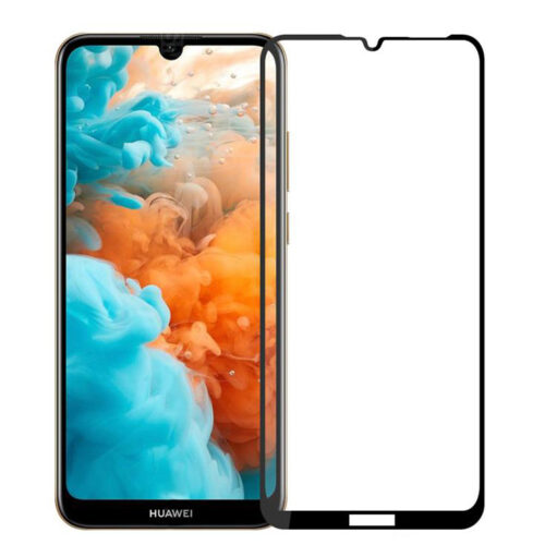 Tempered Glass Full Glue 5D Huawei Y6 2019 Μαύρο Huawei Y6 2019 OEM