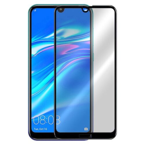 Tempered Glass Full Glue 5D Huawei Y7 2019 Μαύρο Huawei Y7 2019 OEM