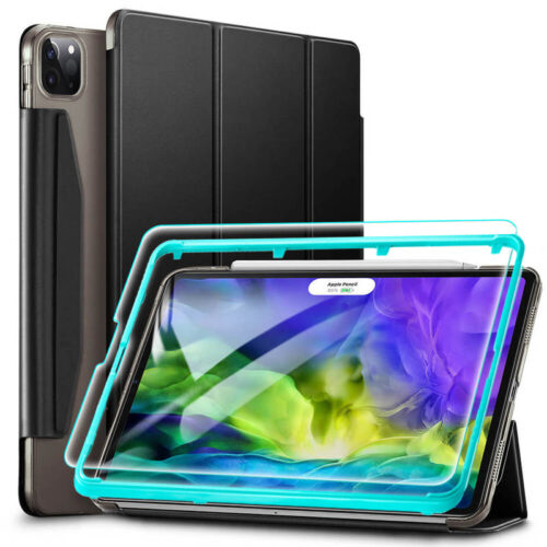 ESR Set Yippee Trifold Case Black + Tempered Glass iPad Pro 11 2018/2020 ΘΗΚΕΣ ESR