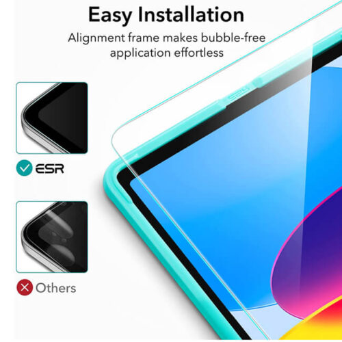 ESR Premium Quality Tempered Glass iPad 10th 2022 (With Easy Installation Frame) ΠΡΟΣΤΑΣΙΑ ΟΘΟΝΗΣ ESR