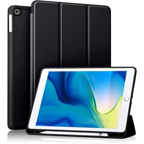 OEM Soft TPU Flexible Pencil Holder Case Black iPad Air / Air 2 ΘΗΚΕΣ Orso