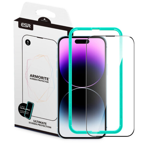 ESR Armorite™ Ultra-Tough Tempered Glass iPhone 14 Pro Max (1-Pack With Easy Installation Frame) ΠΡΟΣΤΑΣΙΑ ΟΘΟΝΗΣ ESR