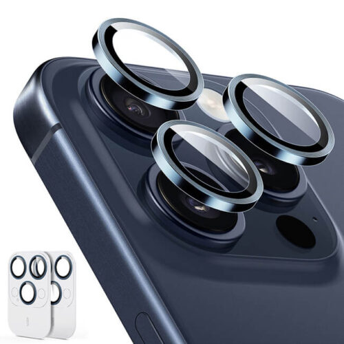 ESR Armorite Tempered Glass Camera Lens Blue iPhone 15 Pro/15 Pro Max ΠΡΟΣΤΑΣΙΑ ΟΘΟΝΗΣ ESR
