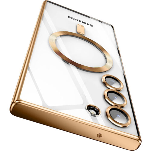 Θήκη Orso Magsafe Camera Protection Bare Look Gold Samsung Galaxy S24+ ΘΗΚΕΣ Orso