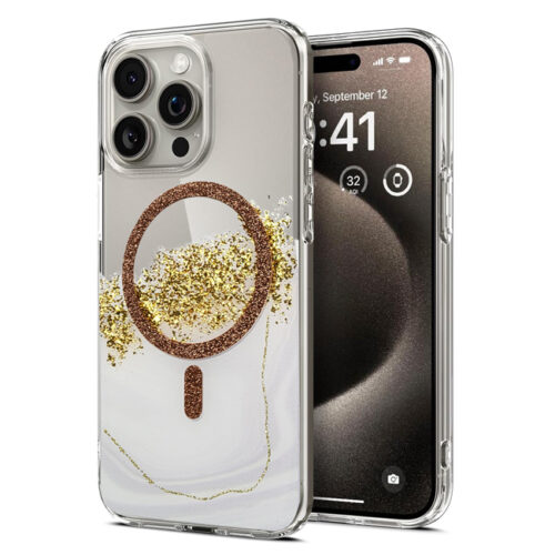 Θήκη Liavec Design Brilliant Series Magsafe Stone Gold iPhone 15 Pro Max ΘΗΚΕΣ LIAVEC