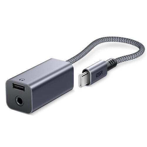 ESR Portable Charging USB-C to 3,5mm Jack Adapter (2D505) GADGETS ESR