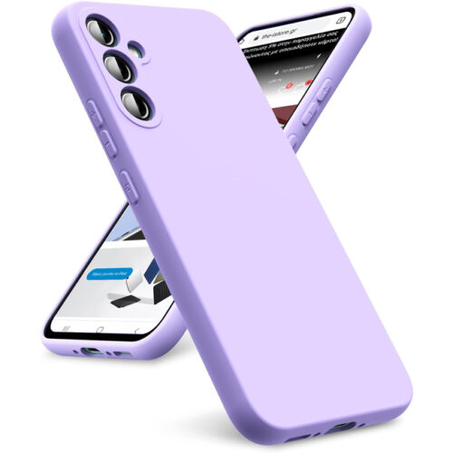 Θήκη Rubber Silk Violet Samsung Galaxy S24+ ΘΗΚΕΣ Orso