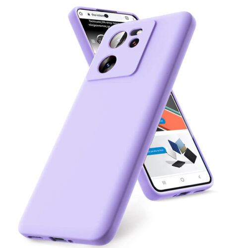 Θήκη Rubber Silk Violet Xiaomi 13T/13T Pro 5G ΘΗΚΕΣ Orso