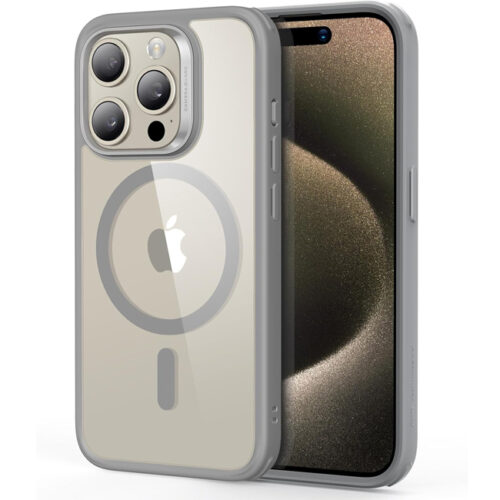 Θήκη ESR Classic Hybrid HaloLock MagSafe Clear Grey iPhone 15 Pro Max ΘΗΚΕΣ ESR