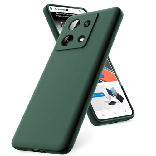 Θήκη Rubber Silk Forest Green Xiaomi Redmi Note 13 5G ΘΗΚΕΣ Orso