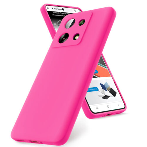 Θήκη Rubber Silk Hot Pink Xiaomi Redmi Note 13 5G ΘΗΚΕΣ Orso