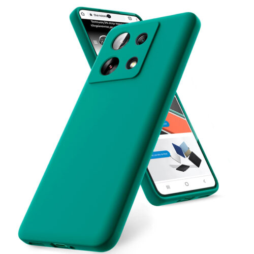 Θήκη Rubber Silk Jungle Green Xiaomi Redmi Note 13 Pro 5G ΘΗΚΕΣ Orso