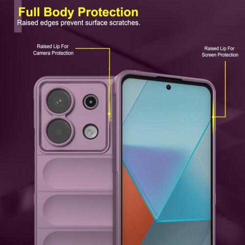 Θήκη Magic Shield Purple Xiaomi Redmi Note 13 5G ΘΗΚΕΣ Orso