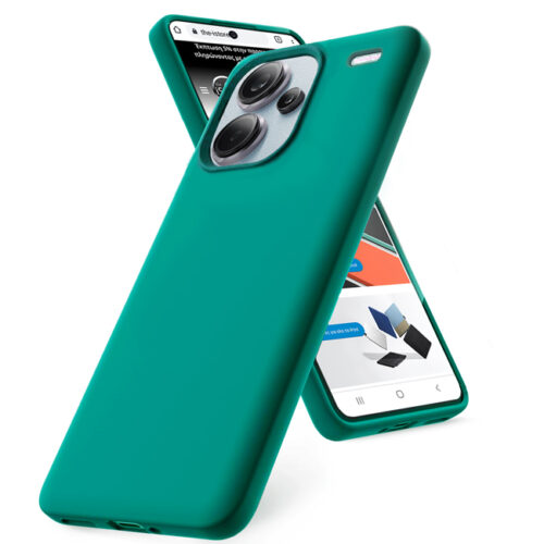 Θήκη Rubber Silk Jungle Green Xiaomi Redmi Note 13 Pro+ 5G ΘΗΚΕΣ Orso