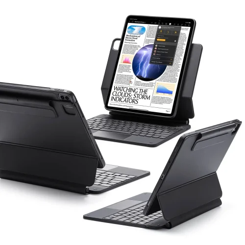 Θήκη ESR Rebound Magnetic Keyboard 360 Black iPad Pro 13 2024 ΘΗΚΕΣ ESR