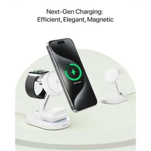 Siipro MagSafe Charging Station 3in1 White (SW-40W) APPLE WATCH SIIPRO